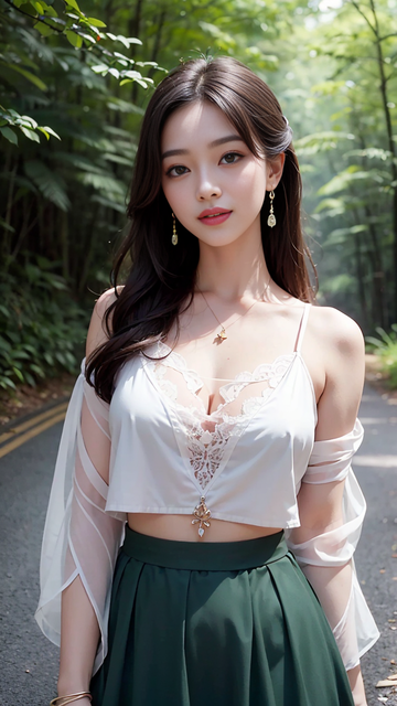 现代版汉服美女写真美图大放送